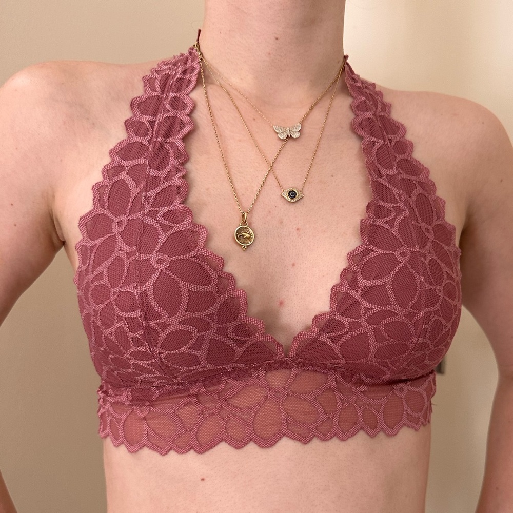 Free People Rose Lace Bralette